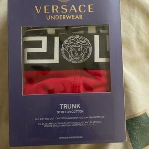 New authentic red Versace men underwear. firm price